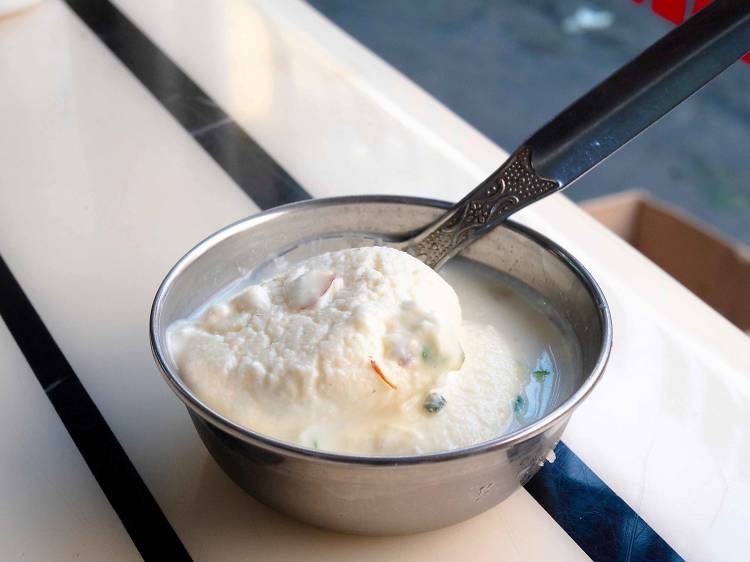 India – Ras malai at Punjab Sweets