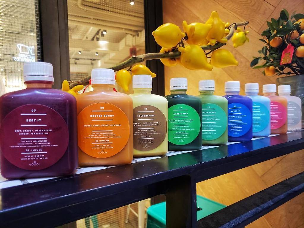 The best coldpressed juices in Hong Kong
