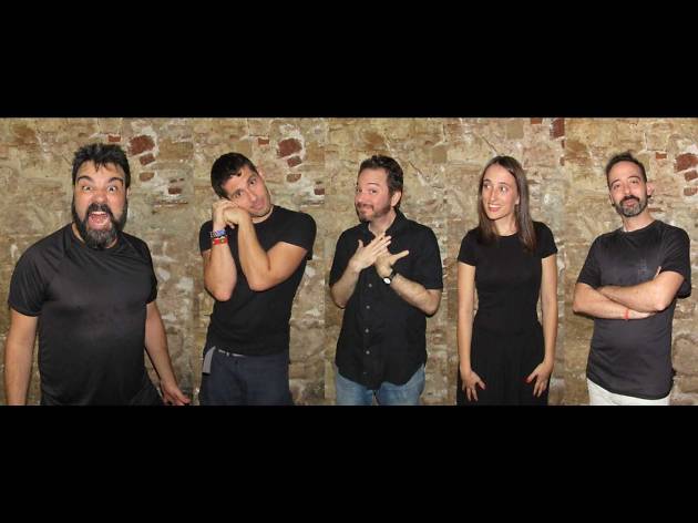 Better late que nunca, bilingual improv Better late que nunca, bilingual improv