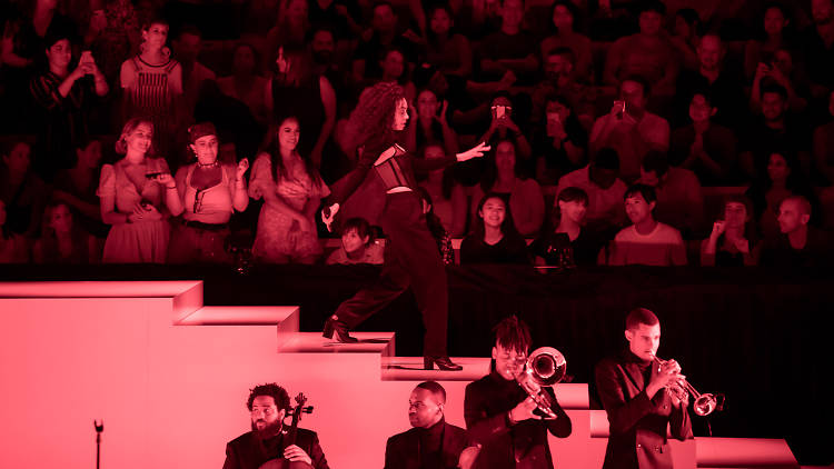 Solange performs Witness! at the Sydney Opera House