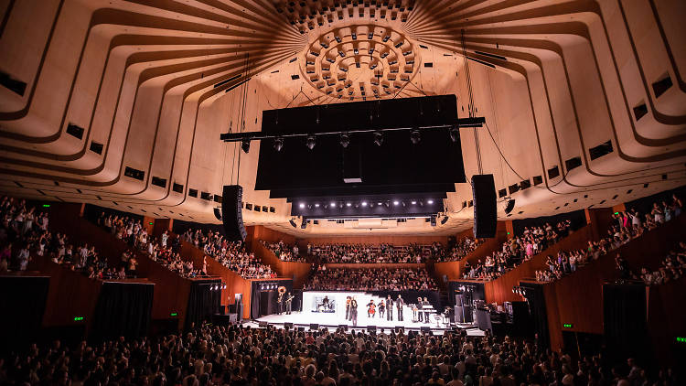 Solange performs Witness! at the Sydney Opera House