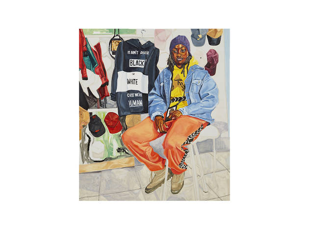 Jordan Casteel, Fallou, 2018 Jordan Casteel, Fallou, 2018