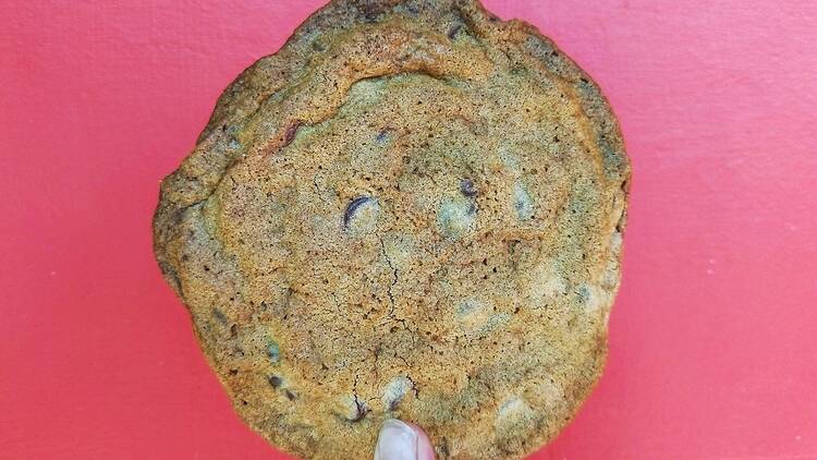 The chocolate chip cookie at Jillian’s Cakery