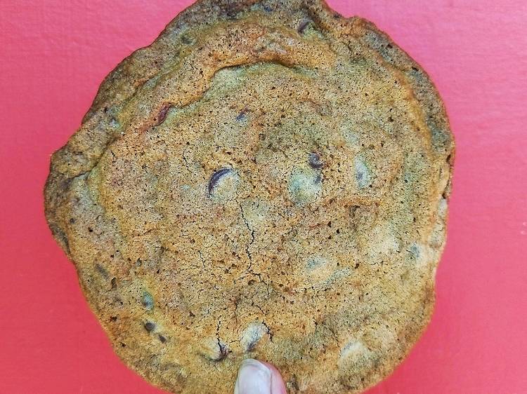 The chocolate chip cookie at Jillian’s Cakery