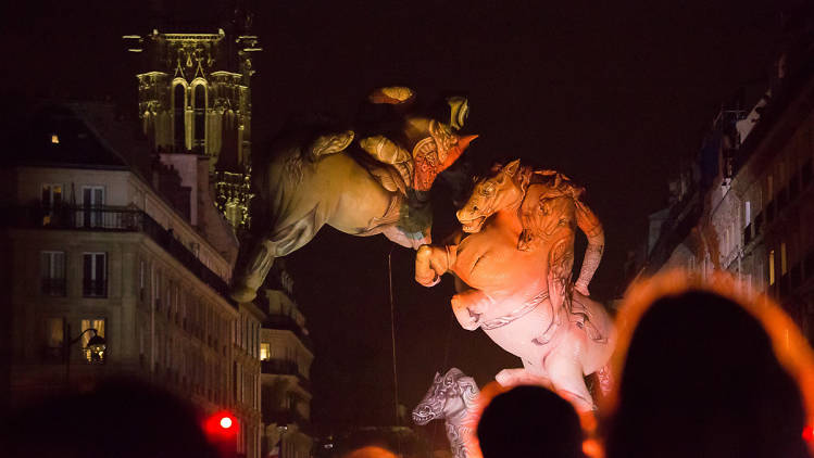 See Paris become an open-air museum during Nuit Blanche