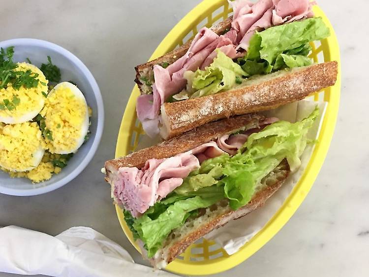 Try the city’s best jambon-beurre at Chez Aline