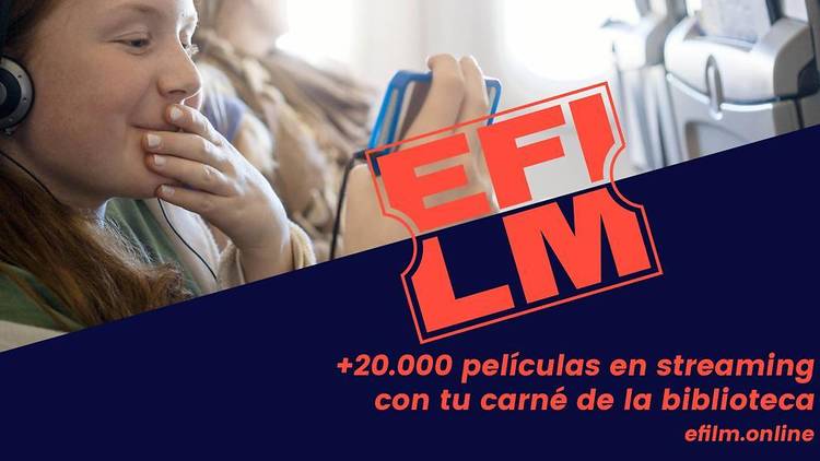 Ver una de las 20.000 películas y series gratis con el carnet de la biblioteca