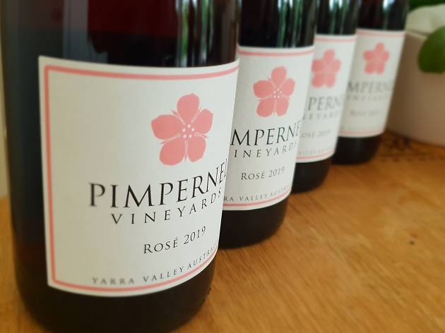 Pimpernell Pimpernell Winery bottles