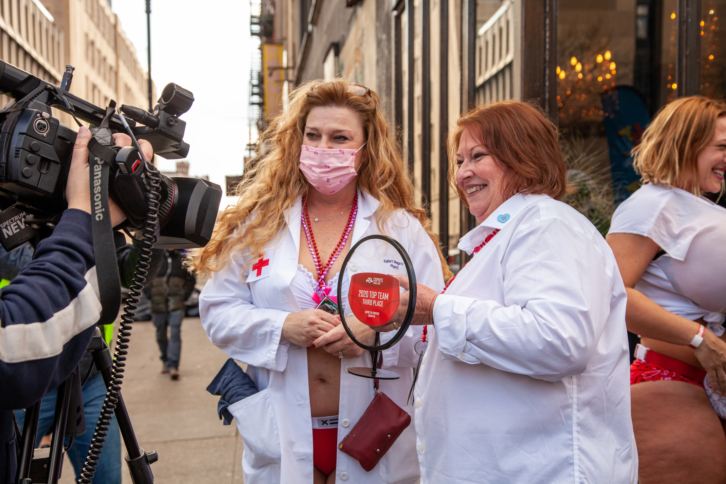 See photos of New Yorkers running in their underwear at this year's Cupid's Undie  Run!