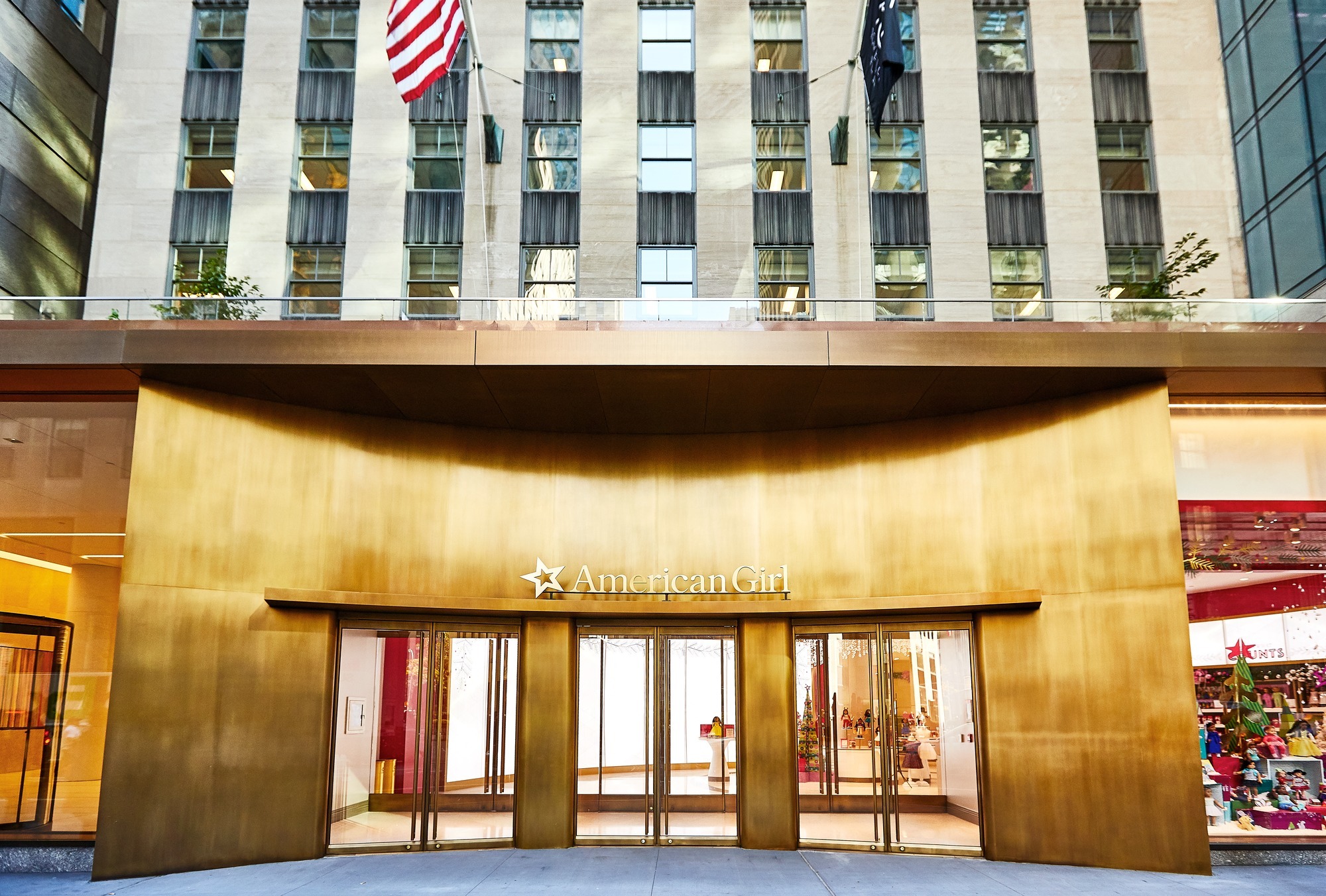 rockefeller center american girl store