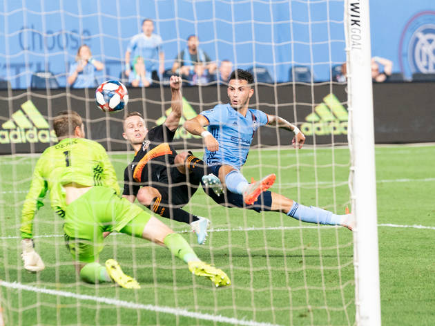NYCFC Soccer Goal