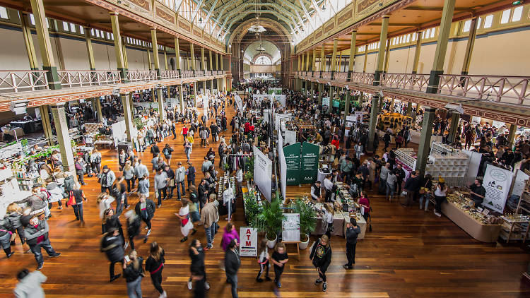 Crowd at Big Vegan Market