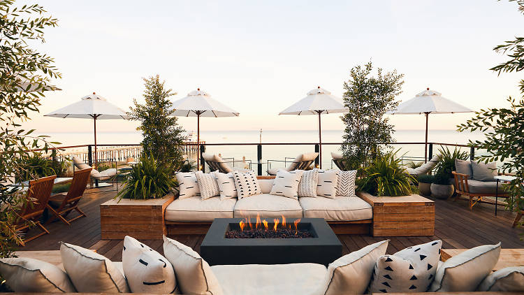 Have a beachy retreat at the Surfrider Malibu