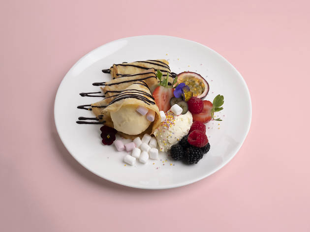Make Your Own Pancake at Hoi Polloi Make Your Own Pancake at Hoi Polloi