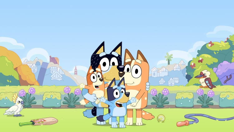 Bluey and his family a ready for their live action debut