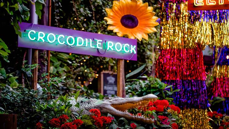 Crocodile Rock Sign