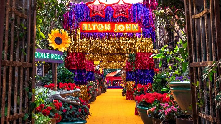 Yellow Brick Road Entrance