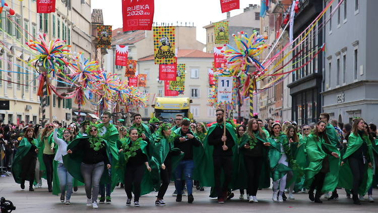 Rijeka Carnival 2020 in photos: masks, music, memories