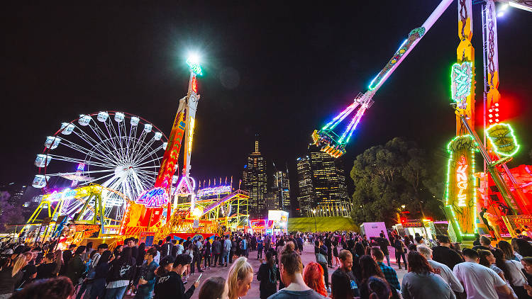 Moomba Festival night festivities