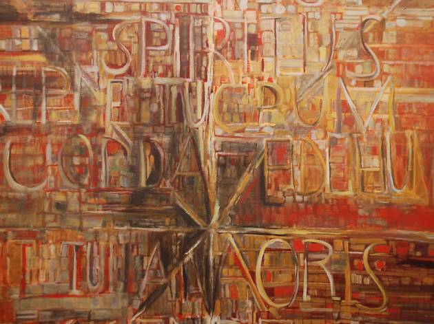 Vieira da Silva. Um Olhar Singular Veni Sancte (1981), raramente mostrado ao público, é um dos destaques da exposição