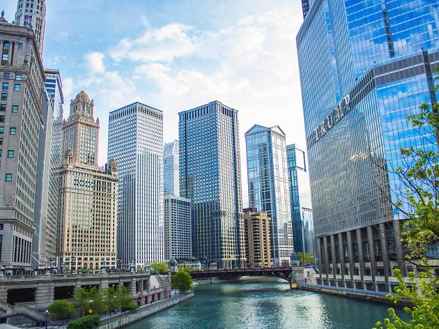 Trump Tower Chicago River Trump Tower Chicago River
