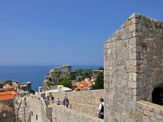 Dubrovnik city walls Dubrovnik city walls