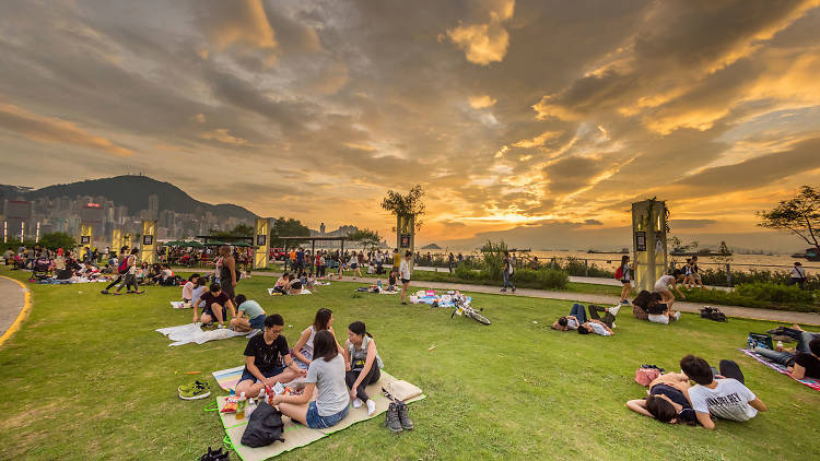 Picnic at West Kowloon Art Park