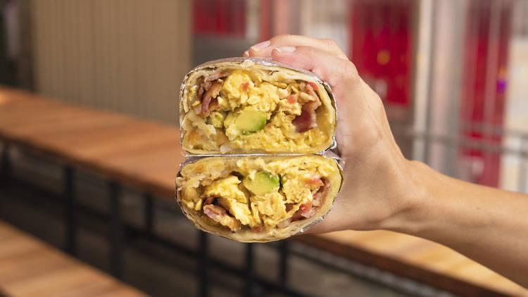 Breakfast burrito 