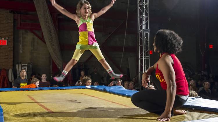 Deluxe Padded Trampoline - Play with a Purpose