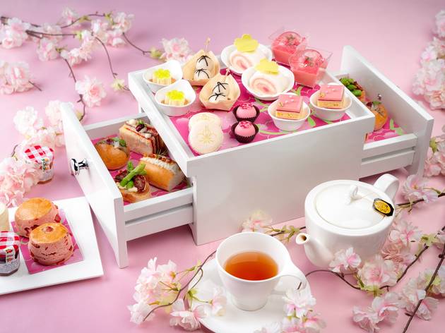 The Okura Prestige Afternoon Tea Sakura afternoon tea at The Okura Prestige
