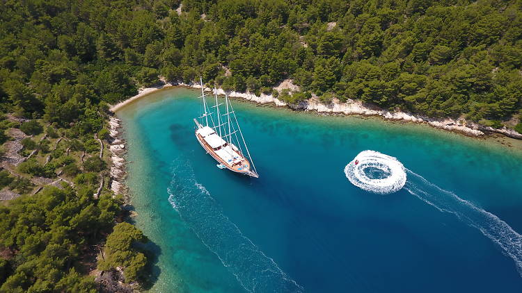 Croatia's coastline and islands