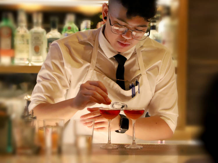 LZ Zapanta, bartender at The Diplomat