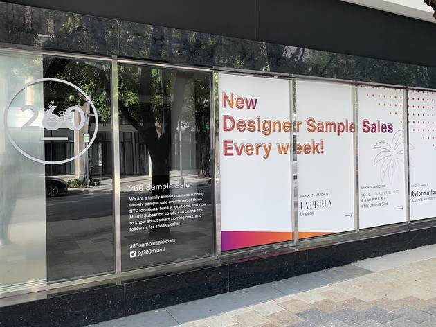 260 Sample Sale Miami 260 Sample Sale