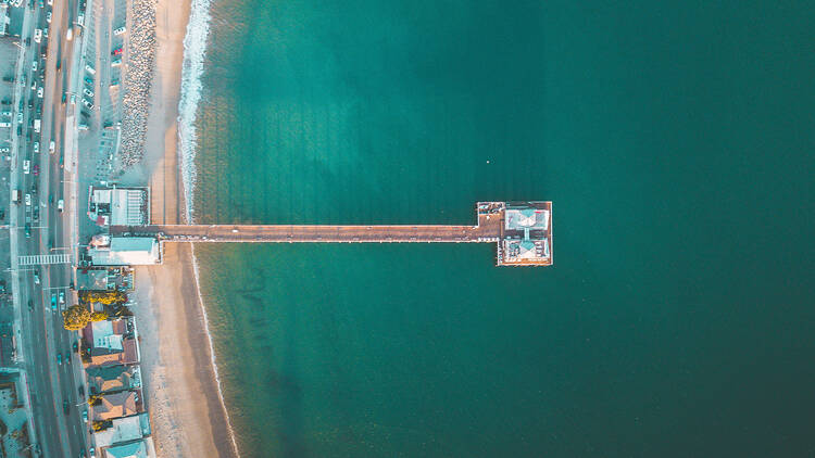Malibu Pier, Surfrider Beach