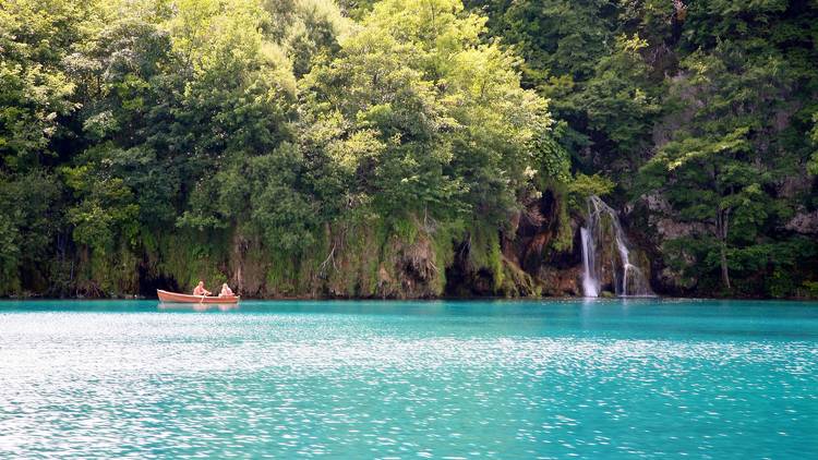 The blues and greens of Plitvice Lakes National Park 