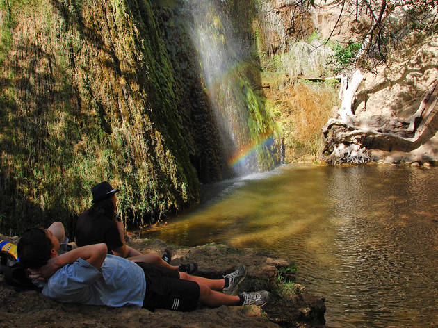 bike trails with waterfalls near me