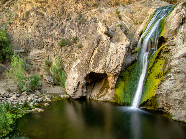 Cool down with a waterfall hike