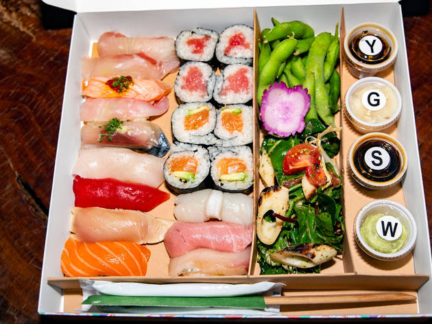 Sushi meal kit delivery