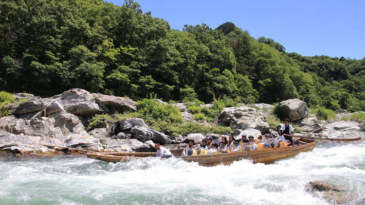 Rafting in Nagatoro