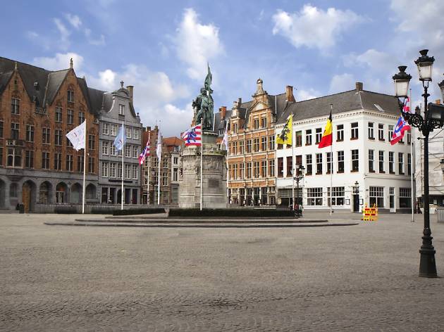 Market Square in Bruges Market Square in Bruges