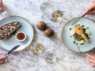 Save up to 60% on a two- or three-course meal at Crazy Bear Save up to 60% on a two- or three-course meal at Crazy Bear