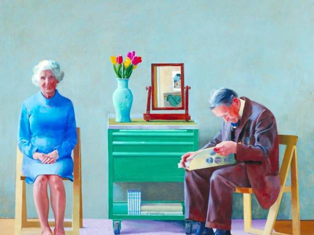 My Parents, David Hockney (1977) My Parents, David Hockney