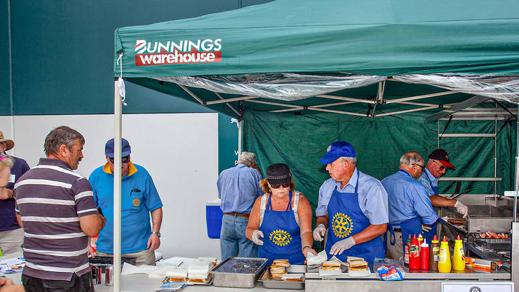 Bunnings Sausage sizzle