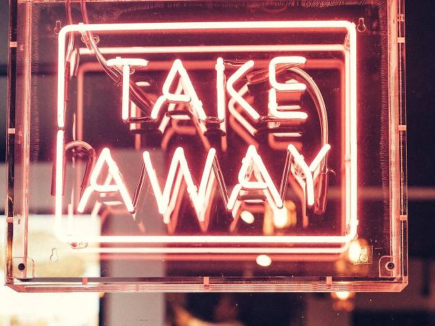 takeaway sign Takeaway sign