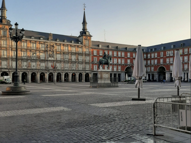 Las imágenes más impactantes de Madrid vacío por el estado de alarma