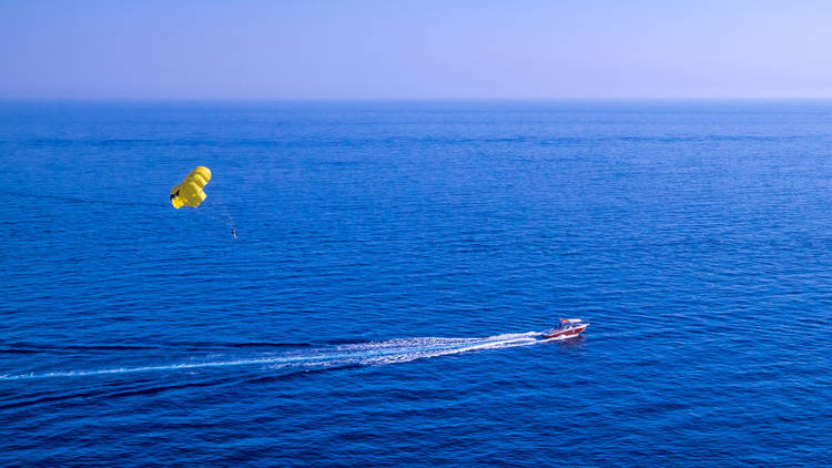 Parasail over the Adriatic