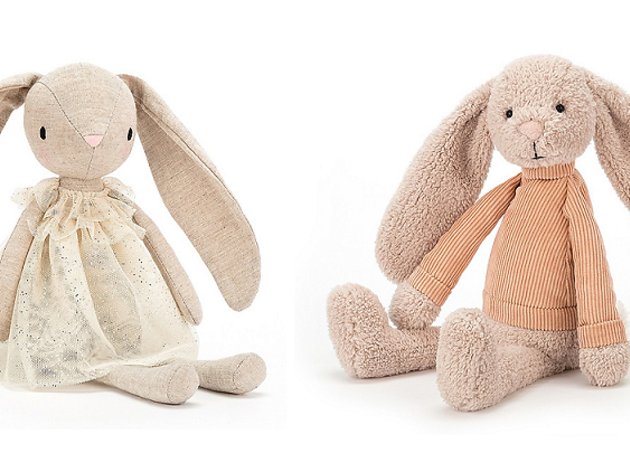Coelhos de peluche Nicho