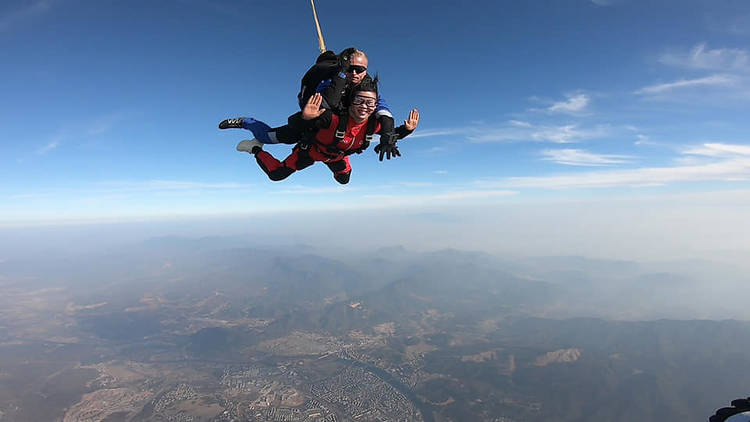 Take the plunge and skydive