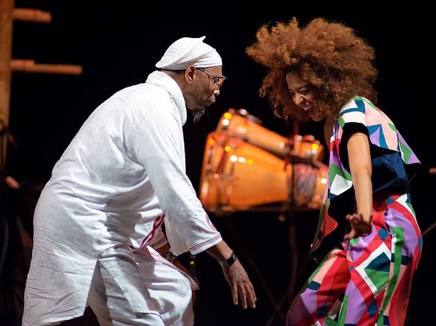 Voll-Damm Barcelona Jazz Festival 2020: Omar Sosa & Yilian Cañizares Aguas Trio amb Gustavo Ovalles Omar Sosa & Yilian Cañizares Aguas Trio