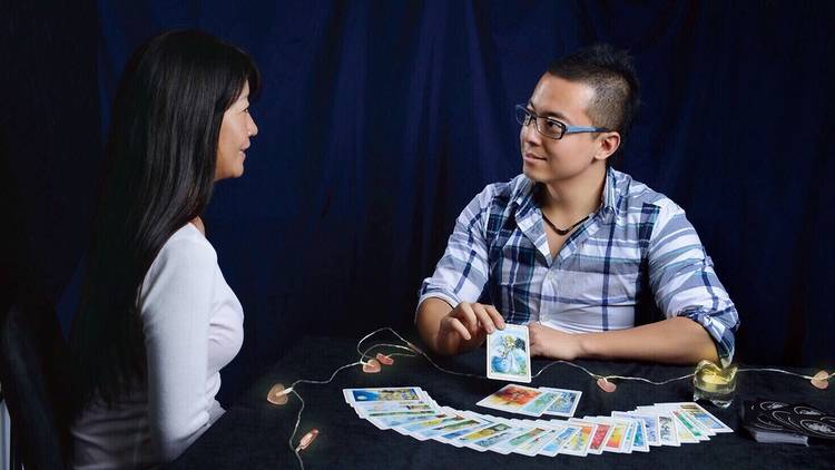 Letao Wang at Healing Kingdom, tarot card, tarot reading 